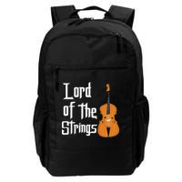 Lord Of The Strings Double Bass Musician Funny Orchestra Backpack