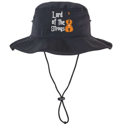 Lord Of The Strings Double Bass Musician Funny Orchestra Bucket Hat