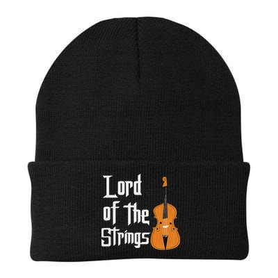 Lord Of The Strings Double Bass Musician Funny Orchestra Beanie