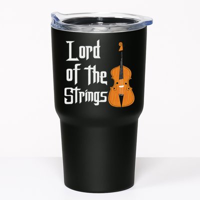 Lord Of The Strings Double Bass Musician Funny Orchestra Tumbler
