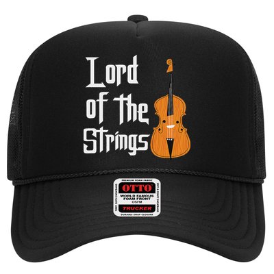 Lord Of The Strings Double Bass Musician Funny Orchestra Hat