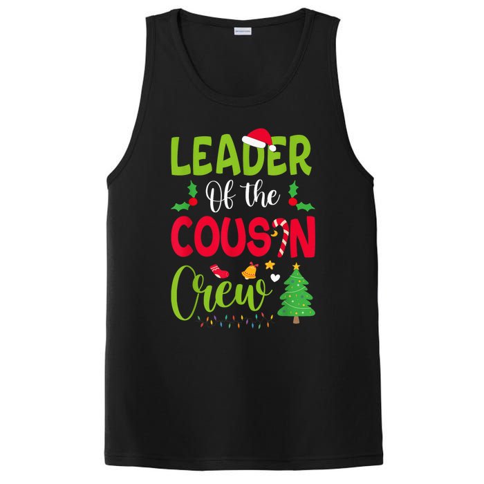 Leader of the Cousin Crew Christmas family Xmas PosiCharge Competitor Tank