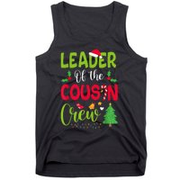 Leader of the Cousin Crew Christmas family Xmas Tank Top