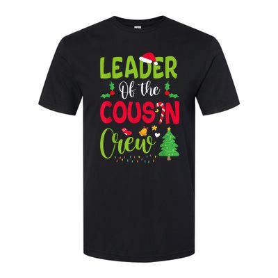 Leader of the Cousin Crew Christmas family Xmas Softstyle CVC T-Shirt