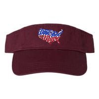 Land Of The Free Because Of The Brave USA America Visor