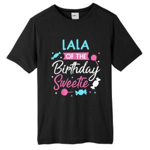 Lala Of The Birthday Sweetie Candy Bday Party Grandma Tall Fusion ChromaSoft Performance T-Shirt