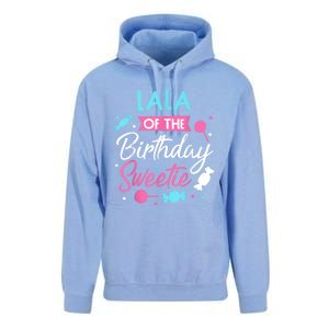 Lala Of The Birthday Sweetie Candy Bday Party Grandma Unisex Surf Hoodie