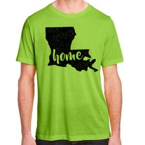 Louisiana Home State Adult ChromaSoft Performance T-Shirt