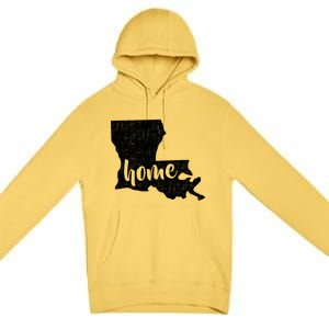 Louisiana Home State Premium Pullover Hoodie