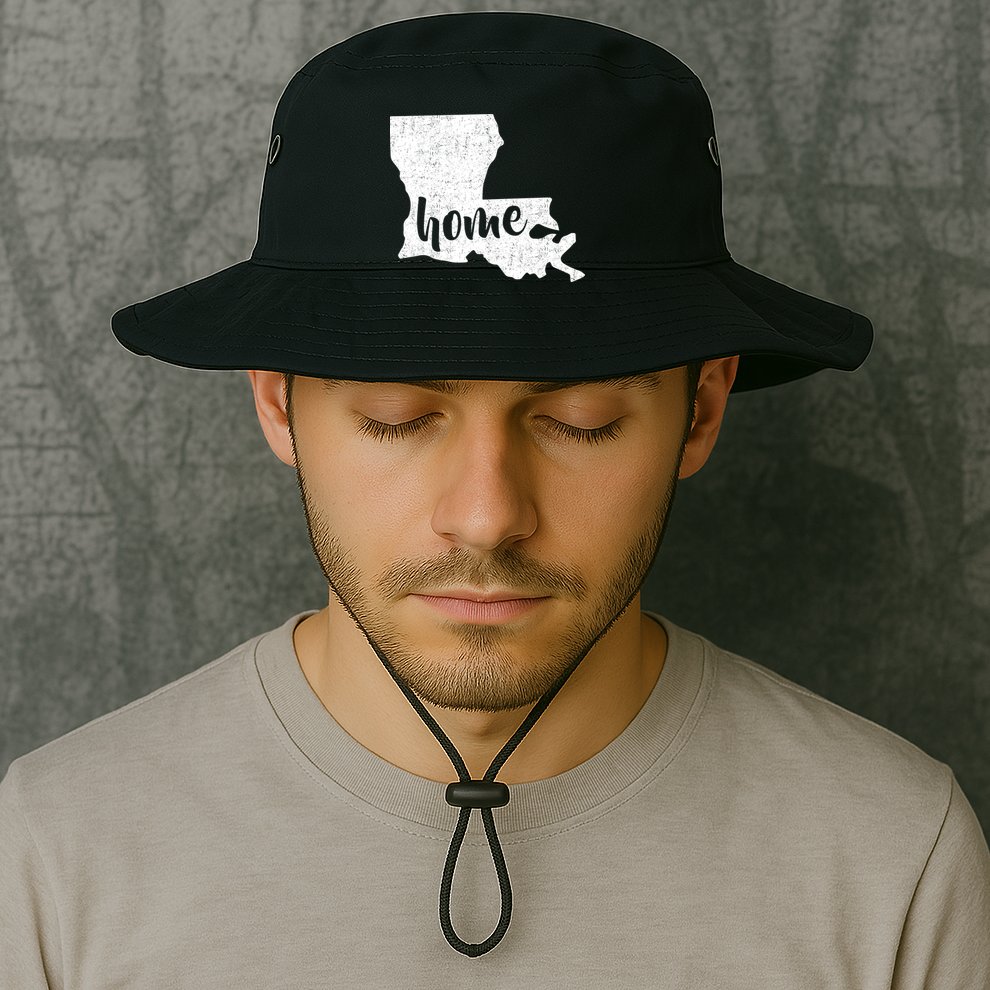 Louisiana Home State Bucket Hat