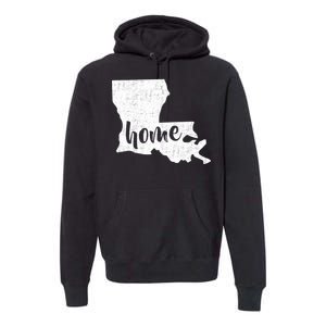 Louisiana Home State Premium Hoodie