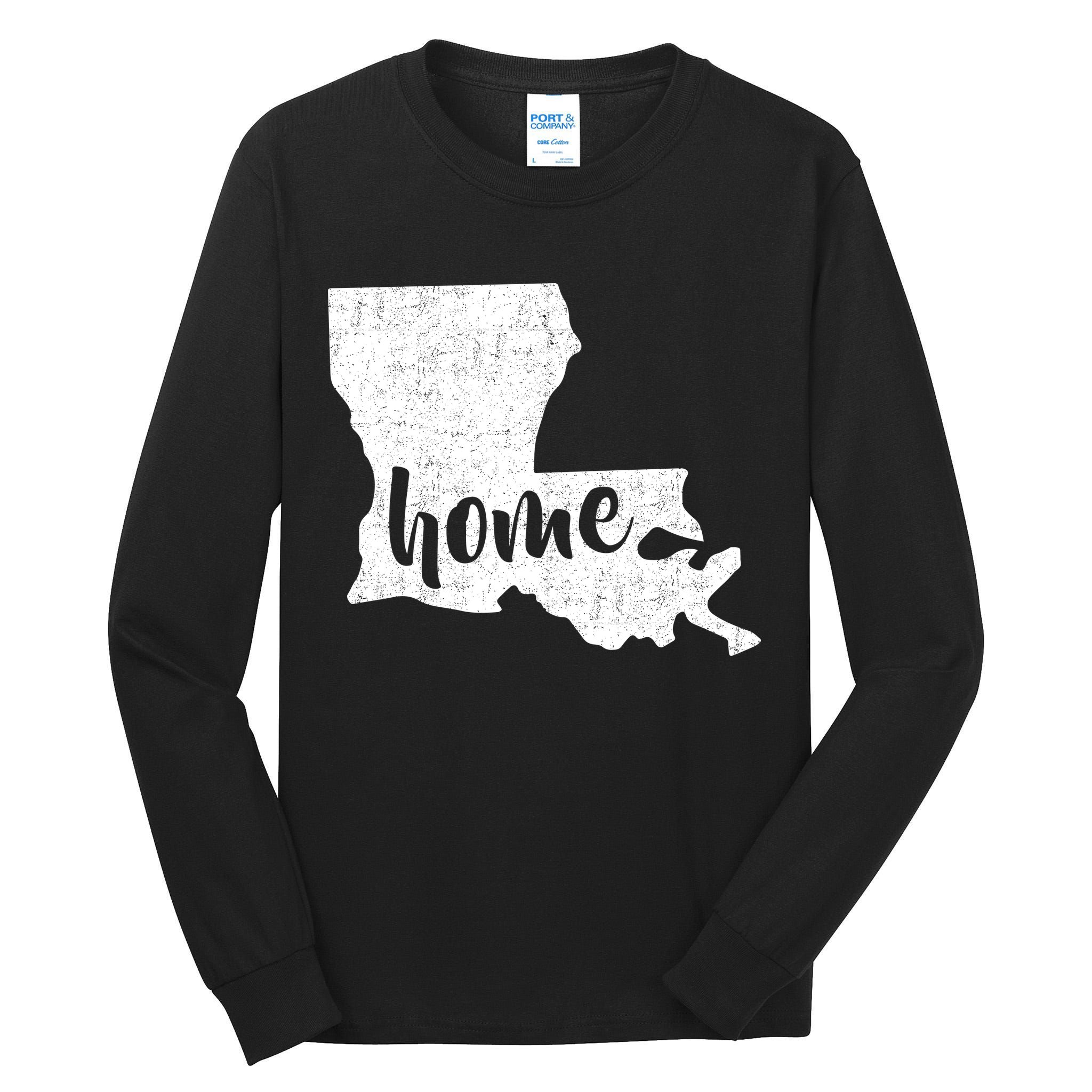 Louisiana Home State Tall Long Sleeve T-Shirt