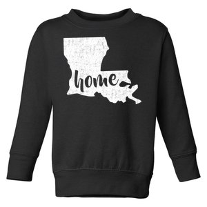 Louisiana Home State Toddler Sweatshirt