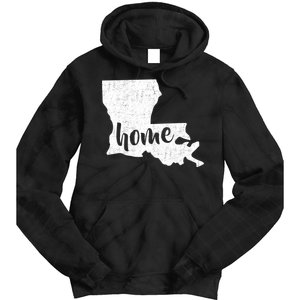 Louisiana Home State Tie Dye Hoodie