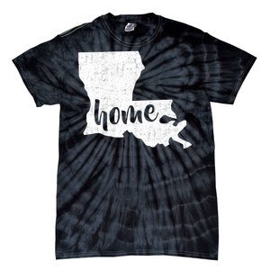 Louisiana Home State Tie-Dye T-Shirt