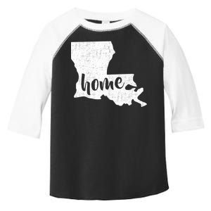 Louisiana Home State Toddler Fine Jersey T-Shirt