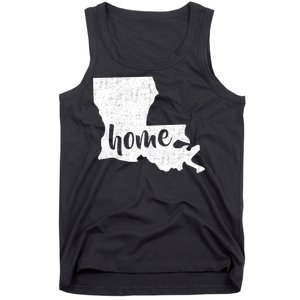 Louisiana Home State Tank Top