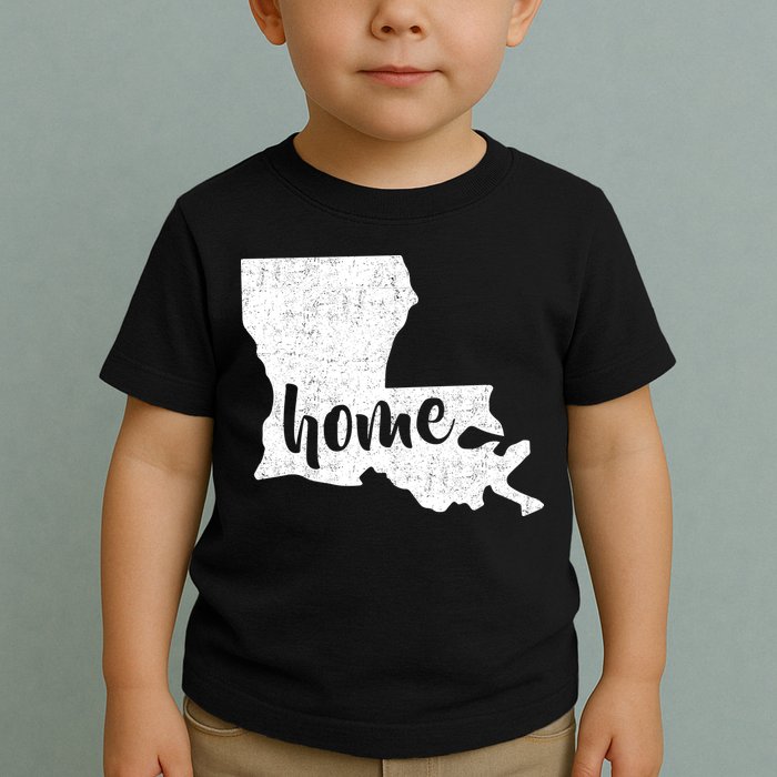 Louisiana Home State Toddler T-Shirt