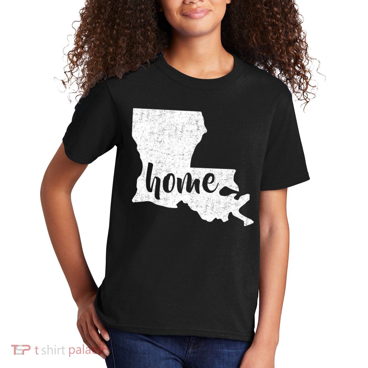 Louisiana Home State Kids T-Shirt