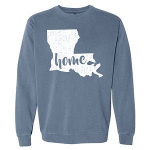 Louisiana Home State Garment-Dyed Sweatshirt