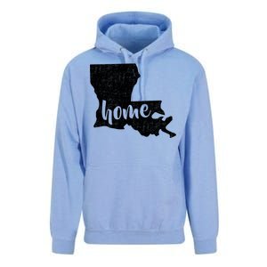 Louisiana Home State Unisex Surf Hoodie