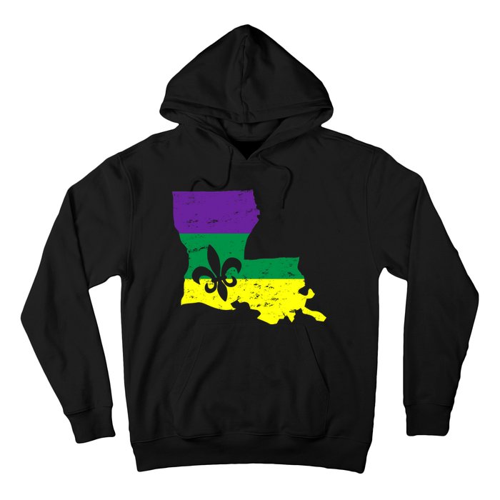 Louisiana Mardi Gras Hoodie