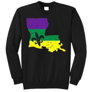 Louisiana Mardi Gras Sweatshirt