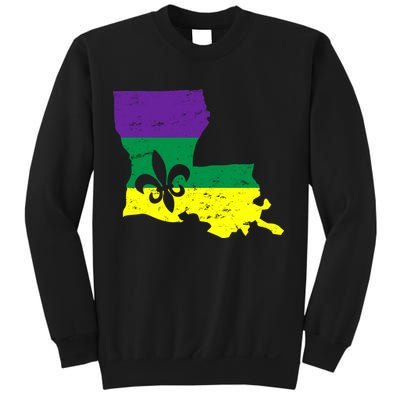 Louisiana Mardi Gras Sweatshirt