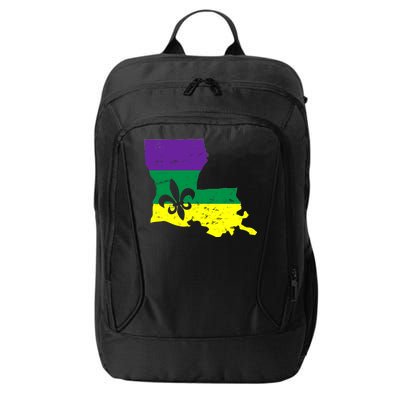 Louisiana Mardi Gras City Backpack