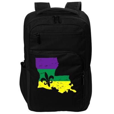 Louisiana Mardi Gras Impact Tech Backpack