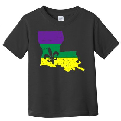 Louisiana Mardi Gras Toddler T-Shirt