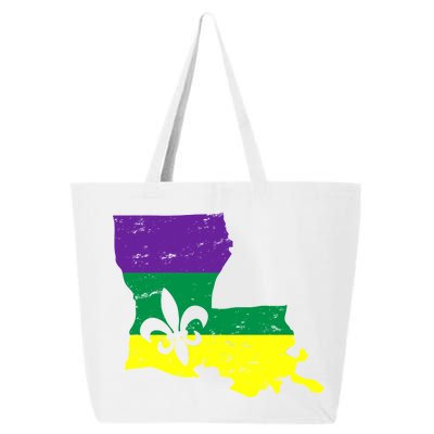 Louisiana Mardi Gras 25L Jumbo Tote