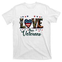 Love Our Veterans Day Proud Military T-Shirt