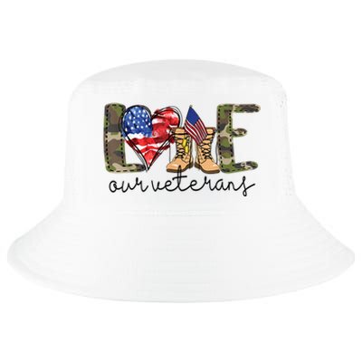 Love Our Veterans Cool Comfort Performance Bucket Hat