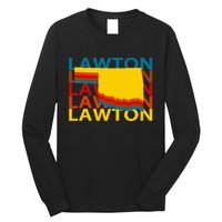 Lawton Oklahoma Vintage Repeat Ok Souvenirs Long Sleeve Shirt