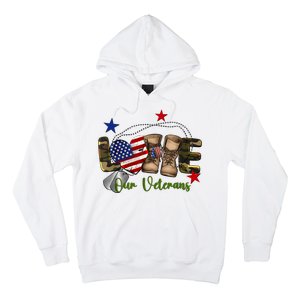 Love Our Veterans Day Proud Military American Hoodie