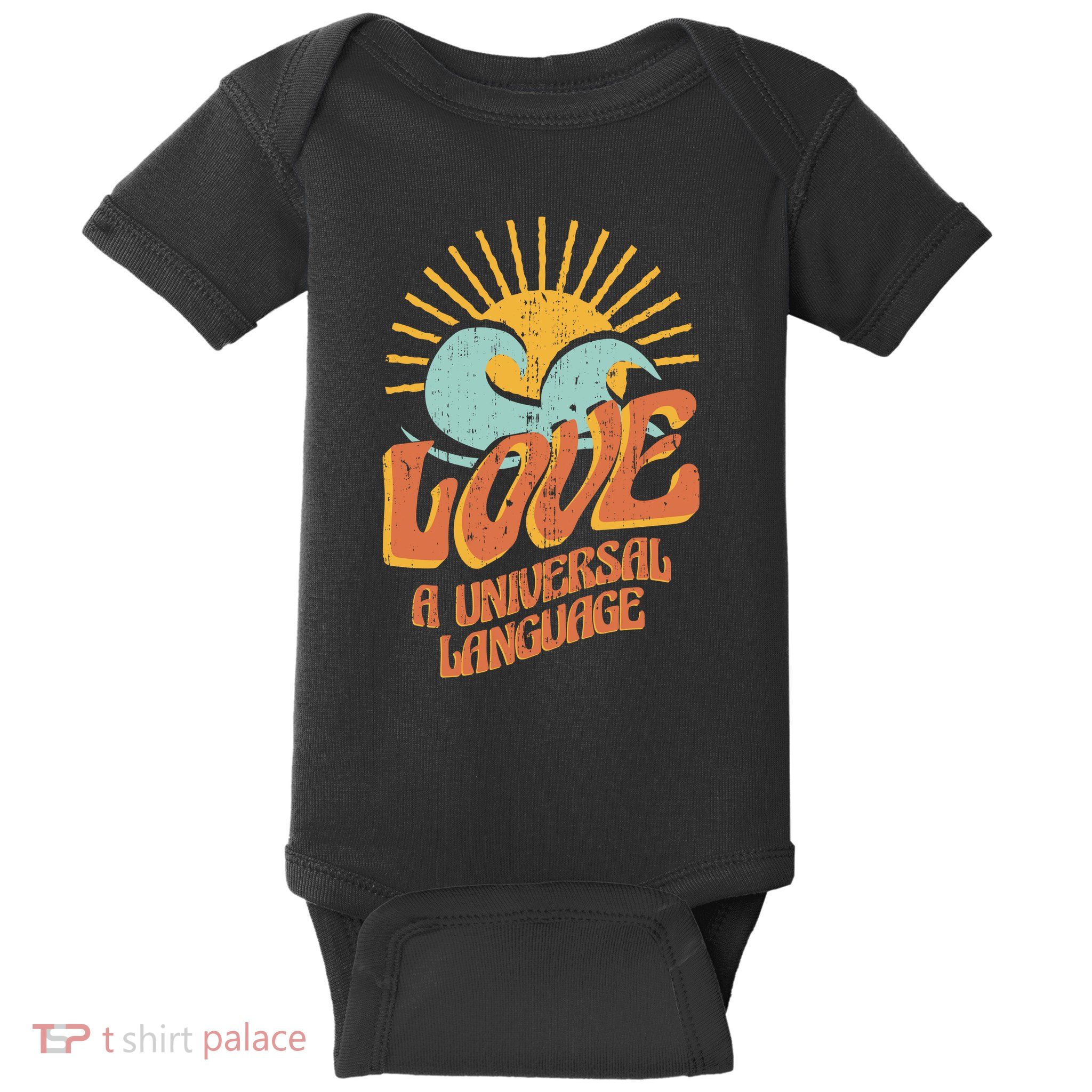 Love A Universal Language Baby Bodysuit