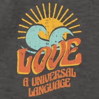 Love A Universal Language Vector Backpack