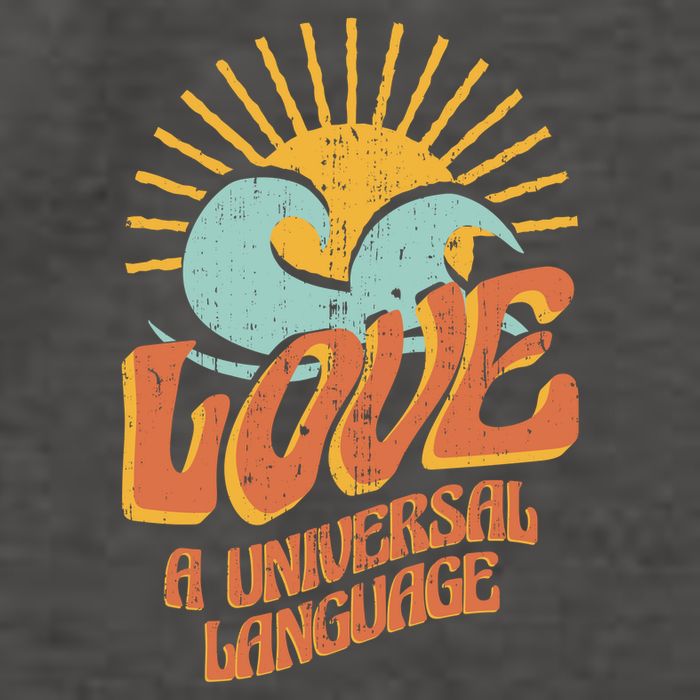 Love A Universal Language Vector Backpack