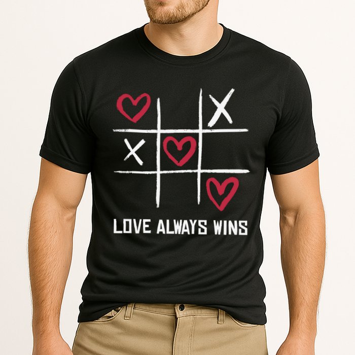 Love Always Wins Game Cooling Performance Crew T-Shirt