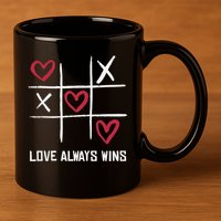 Love Always Wins Game 11oz C Handle Ceramic Mug