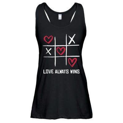Love Always Wins Game Ladies Essential Flowy Tank