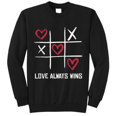 Love Always Wins Game Tall Sweatshirt