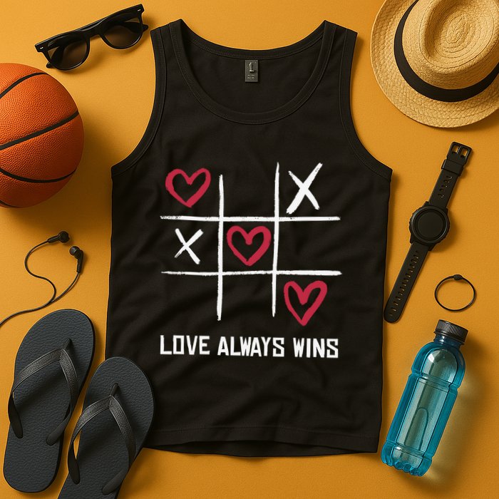Love Always Wins Game Tank Top