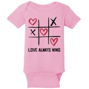 Love Always Wins Game Baby Bodysuit