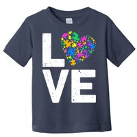 Love Autism Heart Toddler T-Shirt