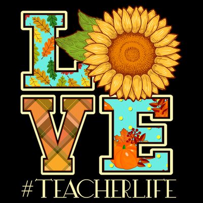 Love Autumn Fall #Teacher Life T-Shirt