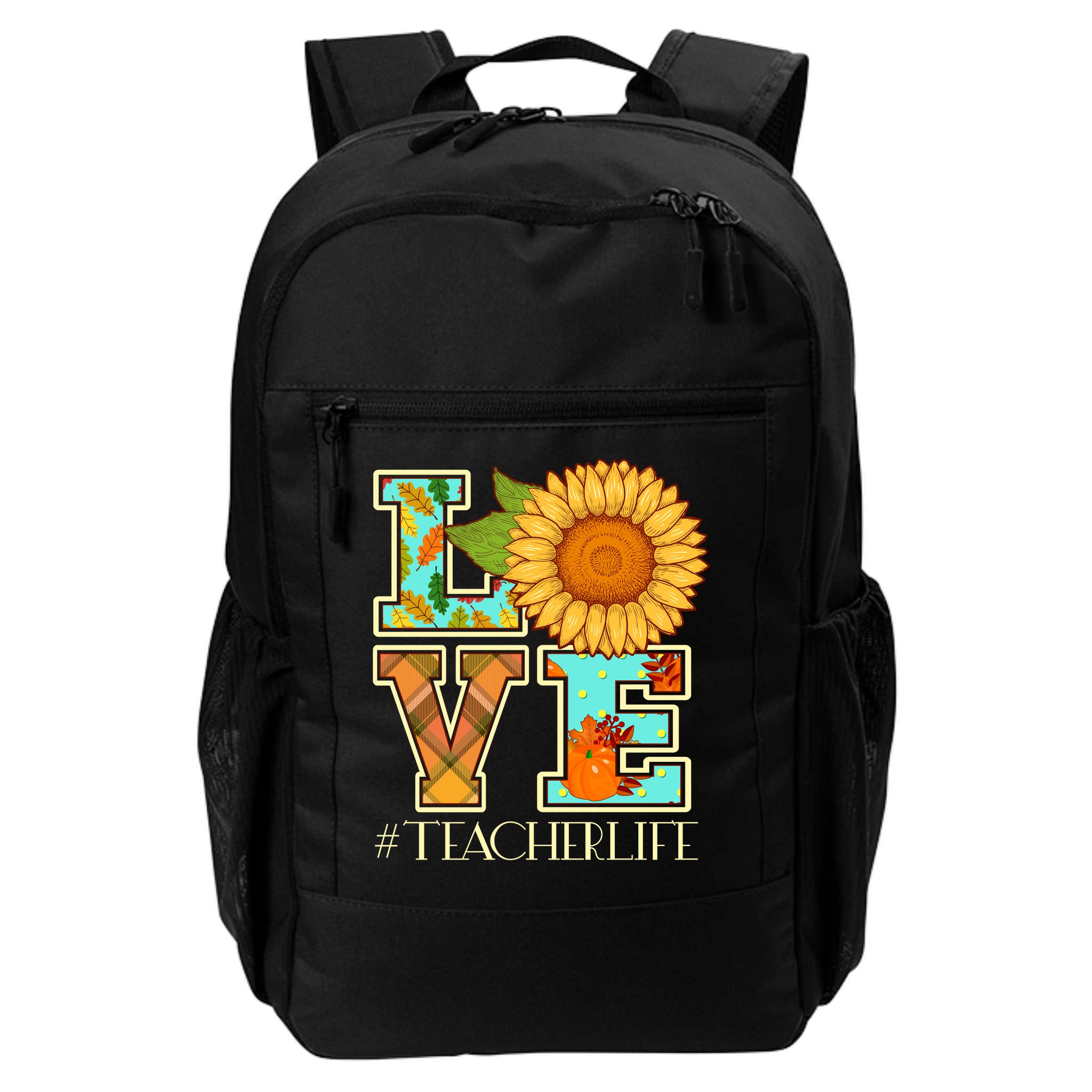 Love Autumn Fall #Teacher Life Backpack