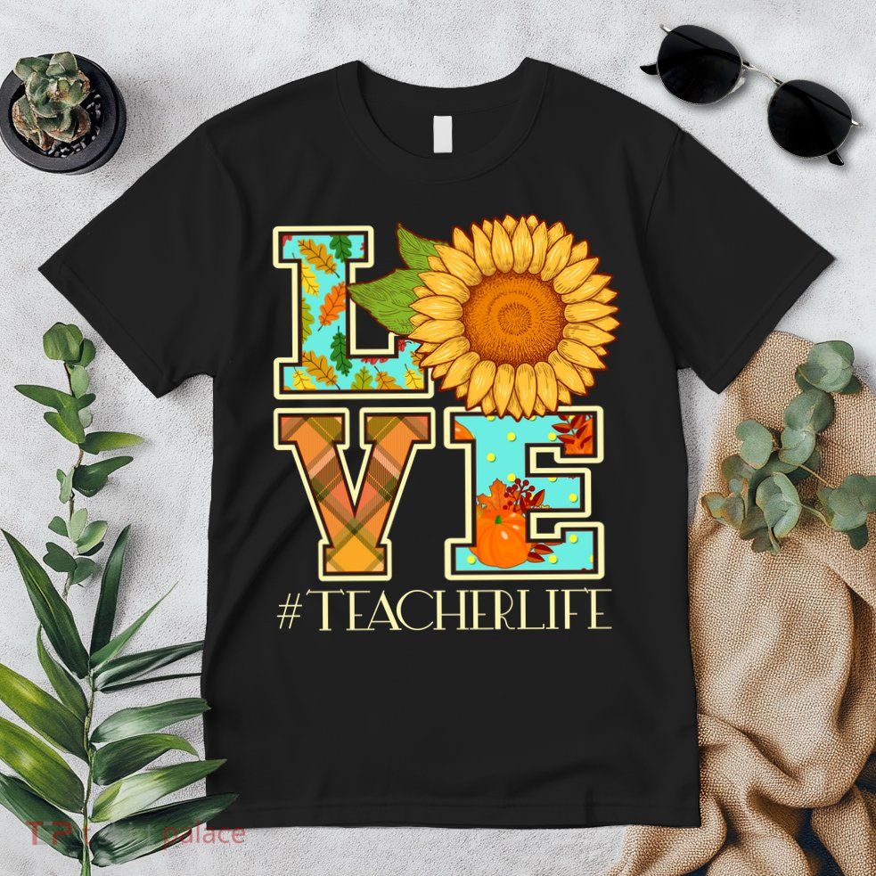 Love Autumn Fall #Teacher Life Premium T-Shirt