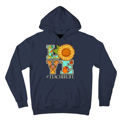 Love Autumn Fall #Teacher Life Hoodie